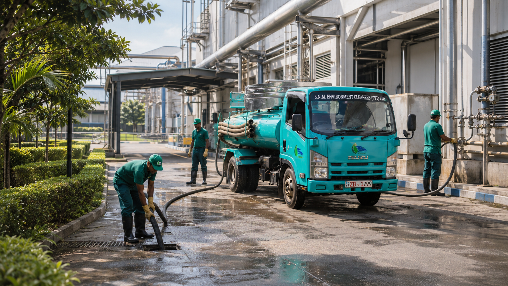 S.N.M Environment Cleaners service team