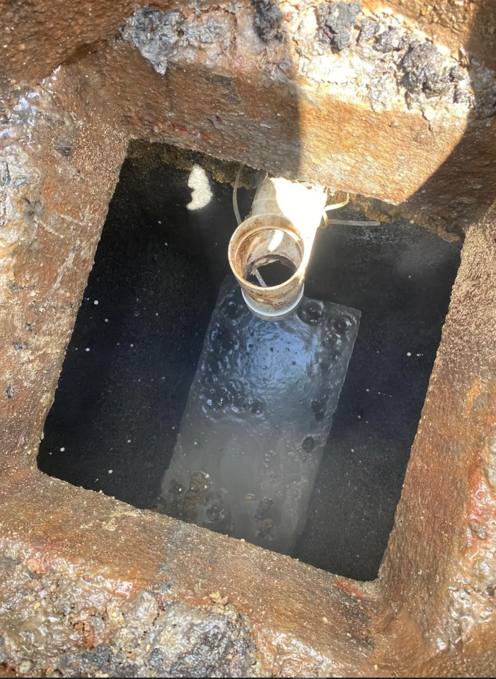 Before septic tank cleaning