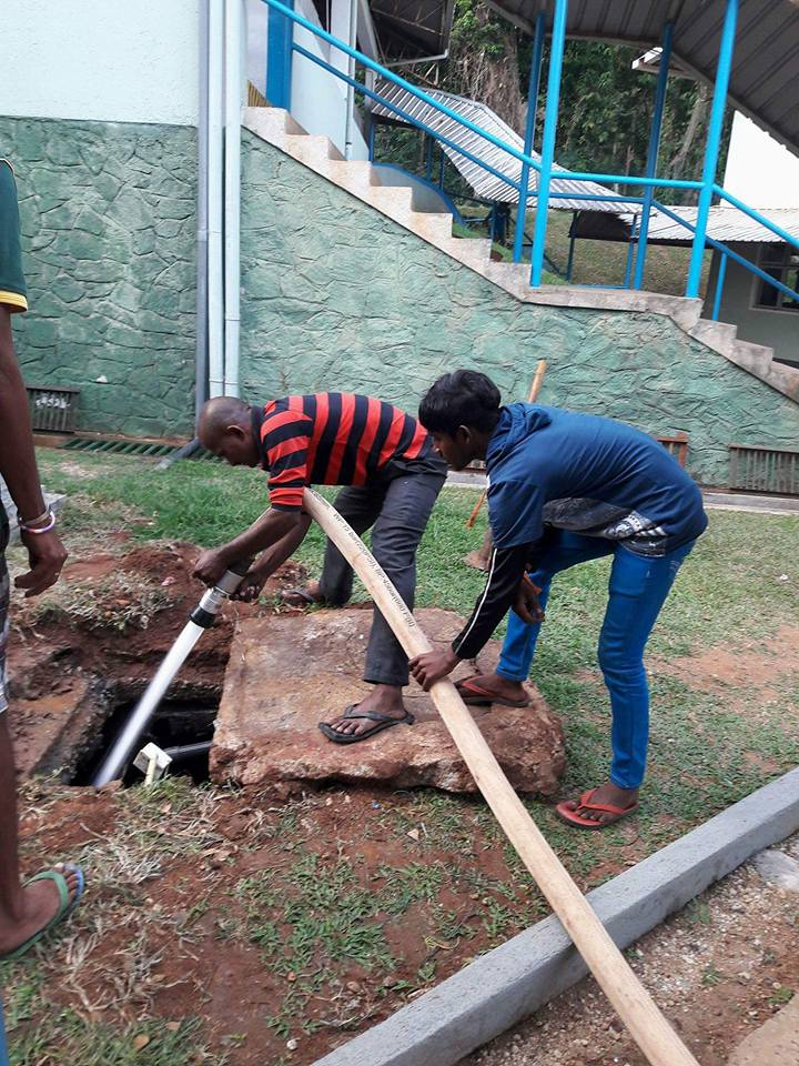 S.N.M Environment Cleaners team at work