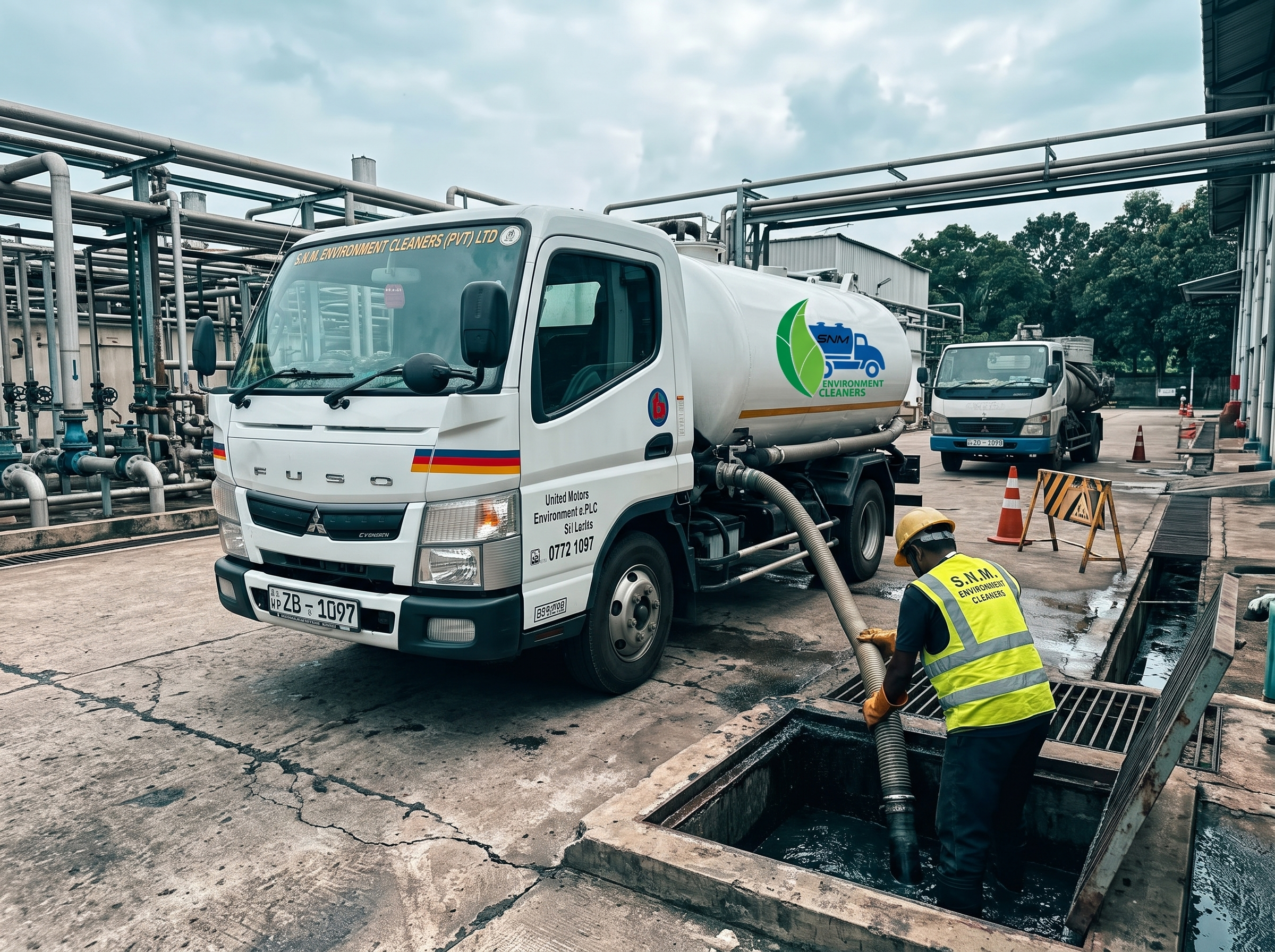Sludge tank removal service in Sri Lanka