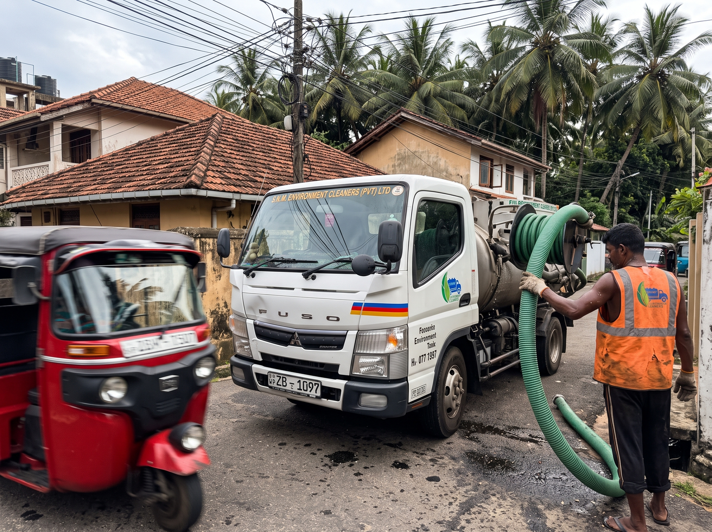 Gully bowser vs septic tank cleaning